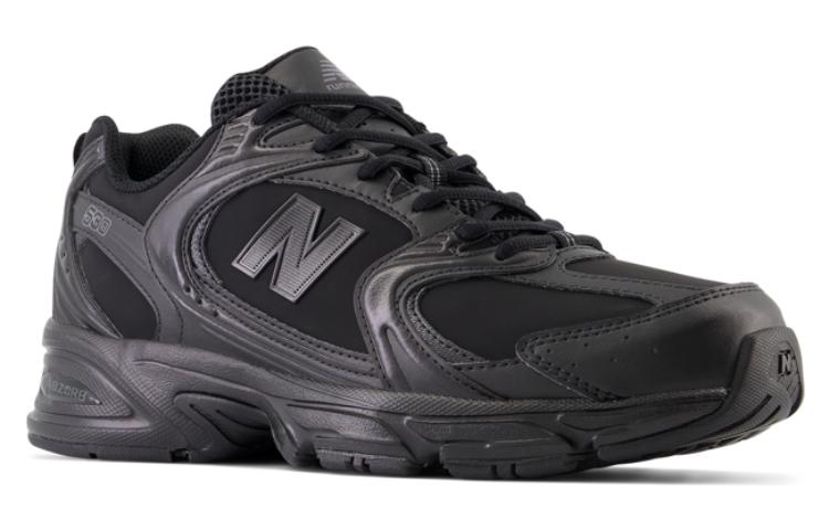 New Balance 530 Triple Black Leather