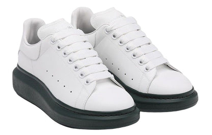 Alexander McQueen Oversized Sneaker White Green Sole