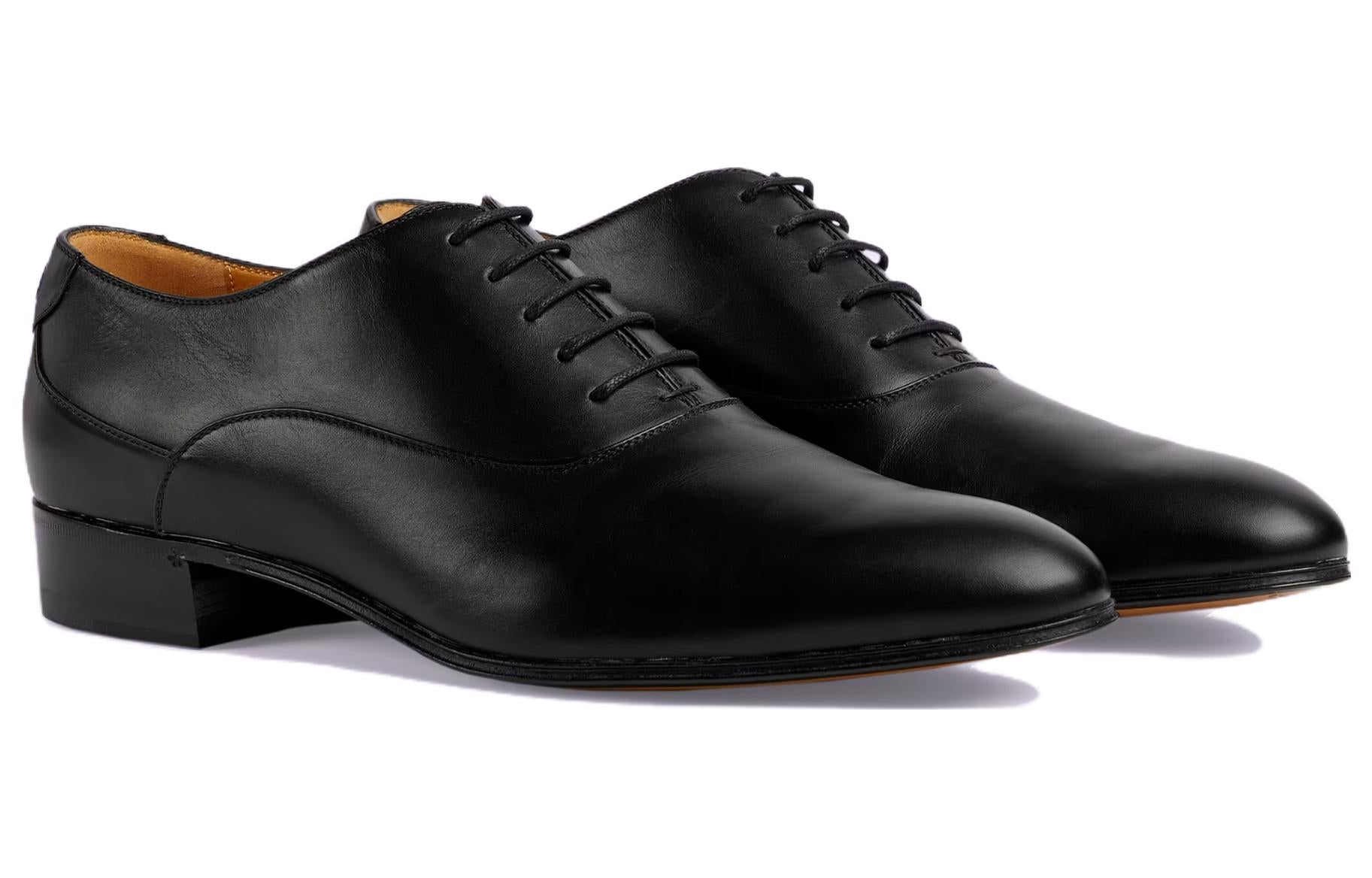 Gucci Lace-up Shoe With Double G Black