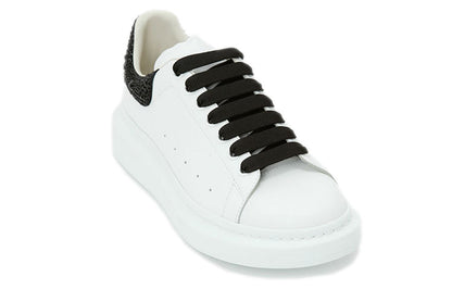Alexander McQueen Oversized White Black Crystals