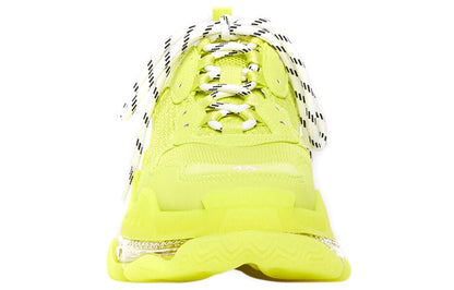 Balenciaga Triple S Clear Sole Fluo Yellow