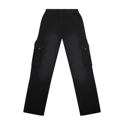 House of Drew Oversized Cargo Sweatpant Faded Black