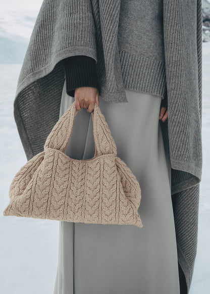 Polene Numero Neuf Large Merino Ecru