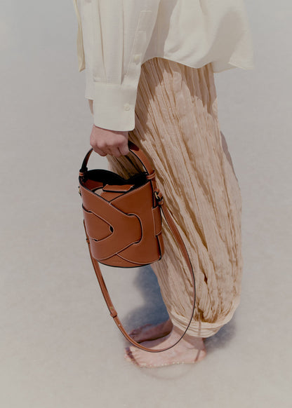 Polene Nodde Seau Cognac