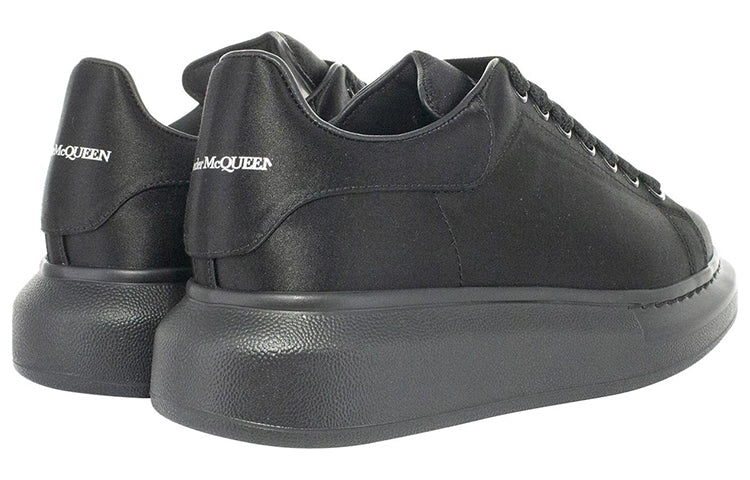 Alexander McQueen Oversized Satin Triple Black