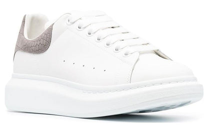 Alexander McQueen Oversized Lead Croc Suede