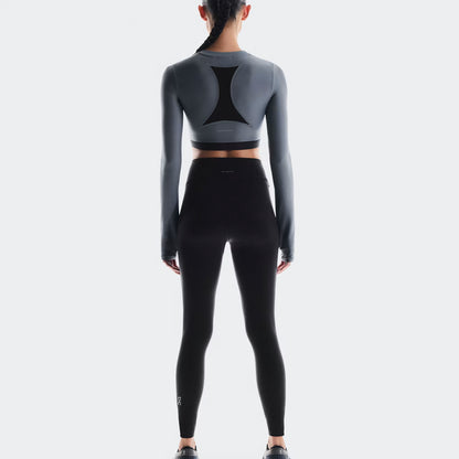 On Train Long Sleeve Crop Rock (Women'S)