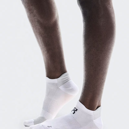 On Performance Run Sock Low White | Glacier