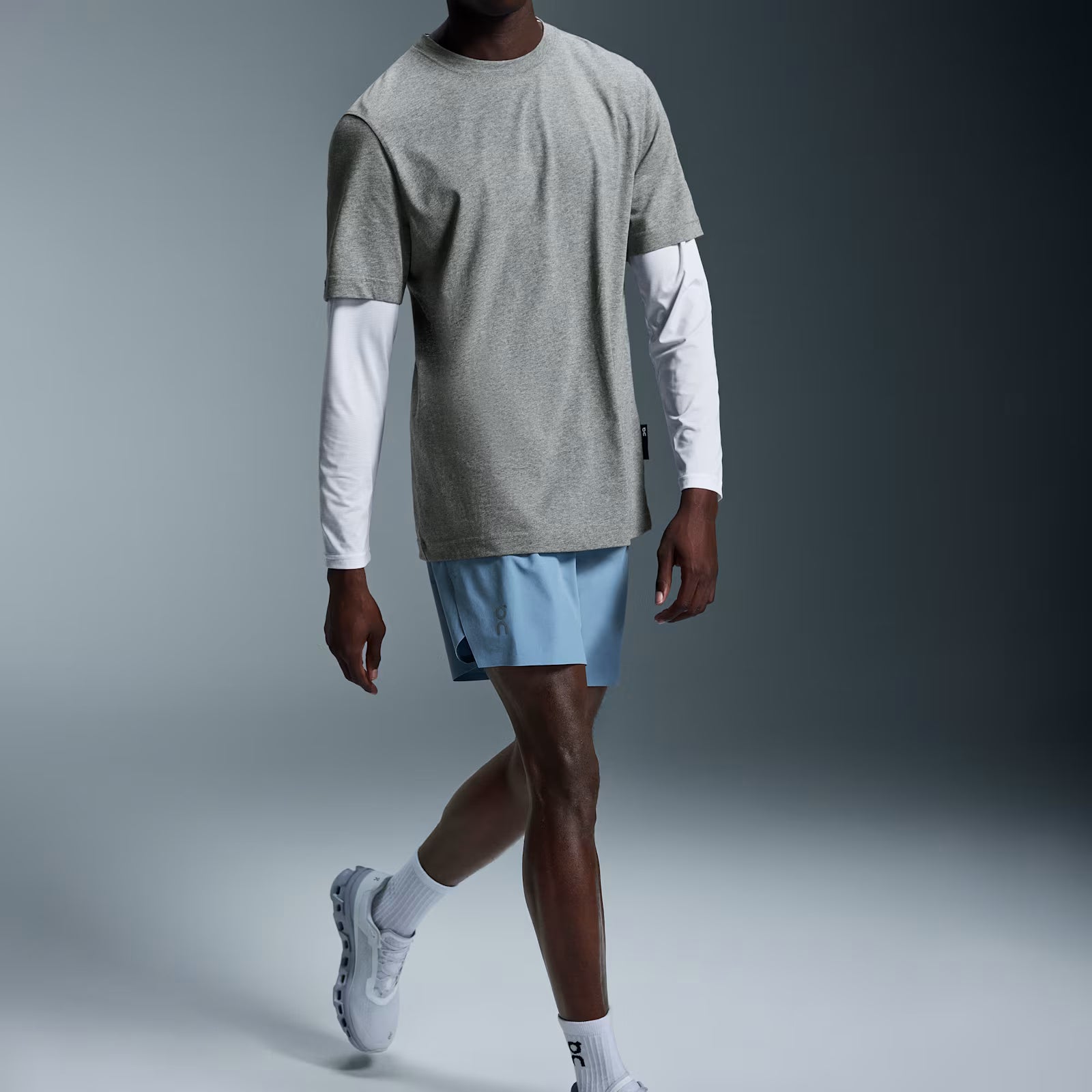 On Train Shorts Chambray