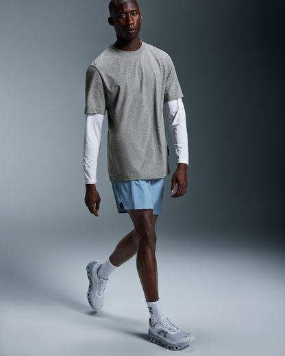 On Train Shorts Chambray