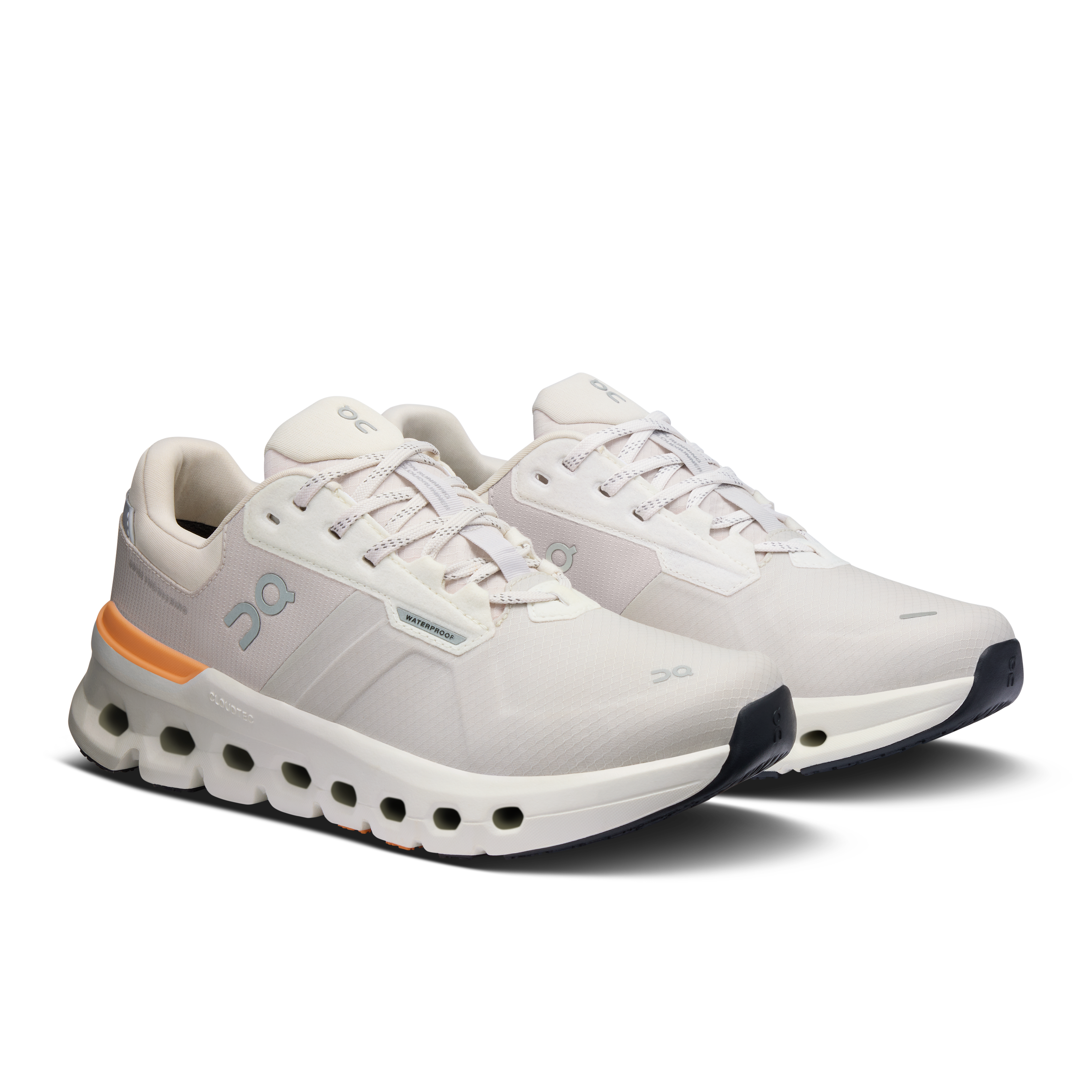on running cloudrunner 2 waterproof wolf tangerine (women's)