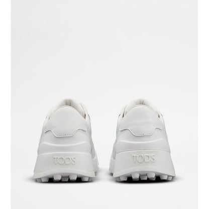 Tods Sneakers In Leather White Womens
