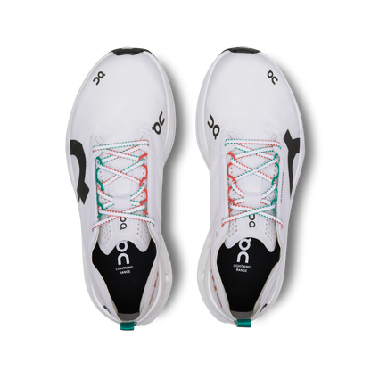 on running cloudboom zon runninge white flame (women's)
