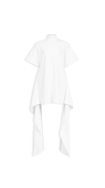 Alaïa Cotton Jersey T-Shirt Dress