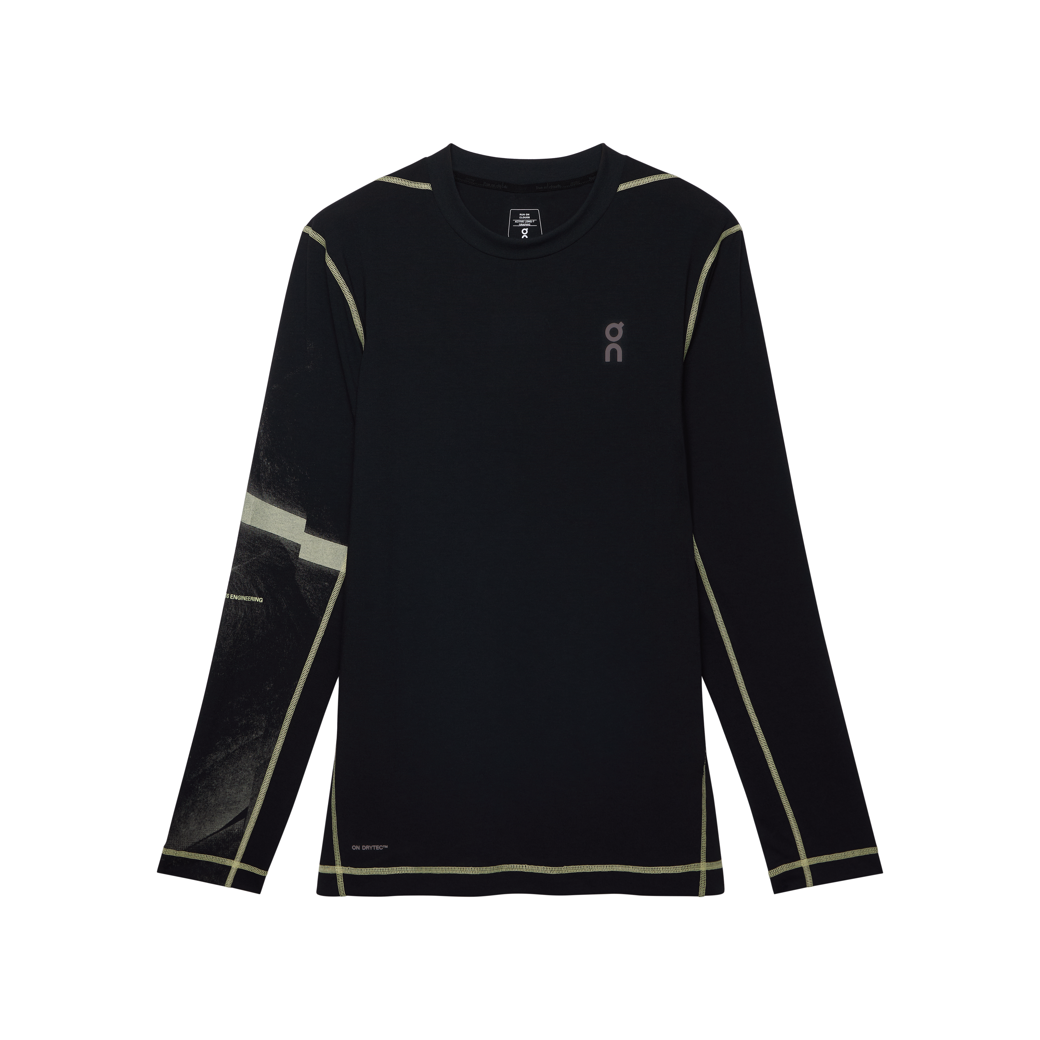 on active long-t graphic Black