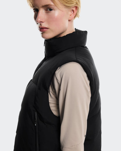 On All-Day Puffer Vest Black (Women'S)