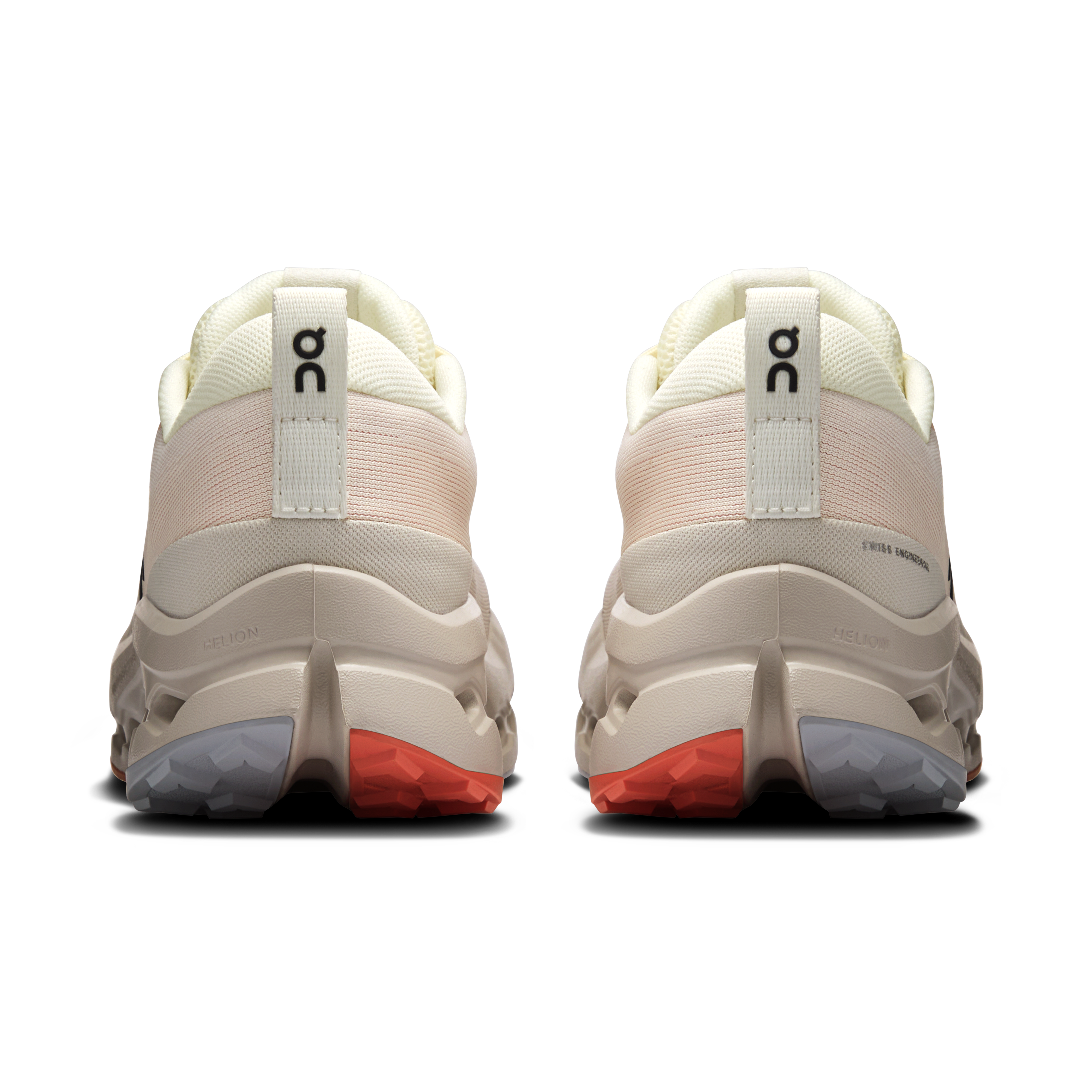 on running cloudsurfer trail 2 ivory salmon running (women's)