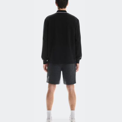 On Courtside Long-T Polo Black