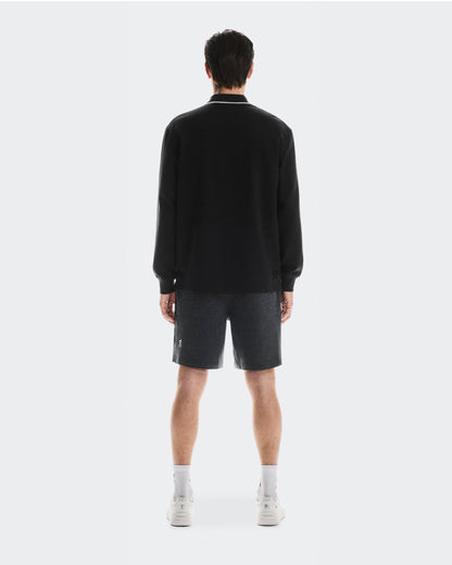 On Courtside Long-T Polo Black