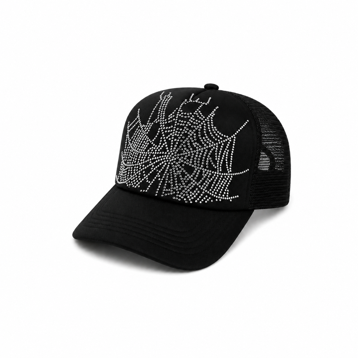 Sp5der Rhinestone WEB HAT