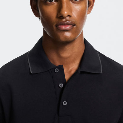 On Courtside Polo Black | Eclipse