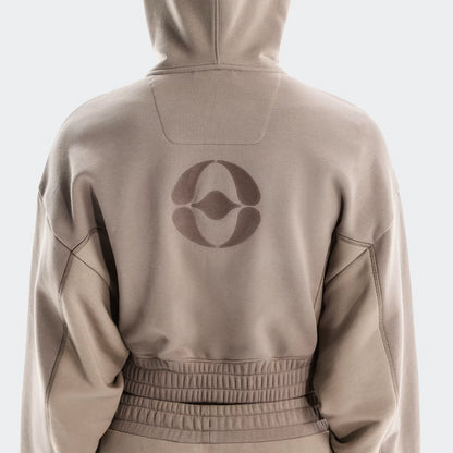 On Club Cropped Hoodie Fka Cinder | Desert (Women'S)