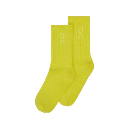 On Terry Sock High Lime