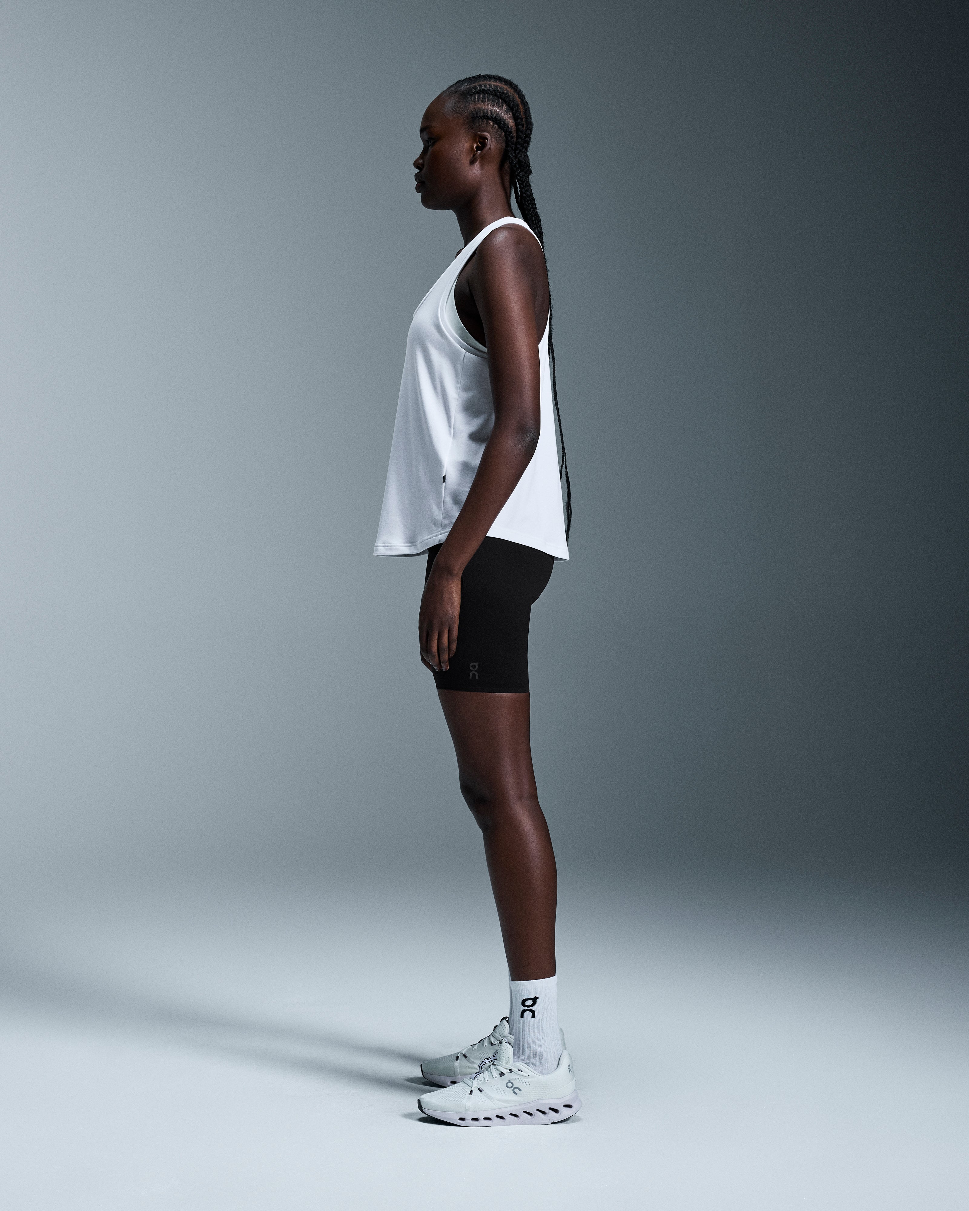 on active 1/2 tights Black (Women's)
