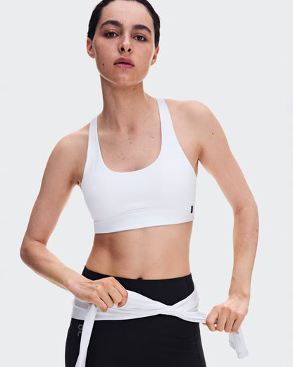 On Studio Racerback Bra White (Women'S)