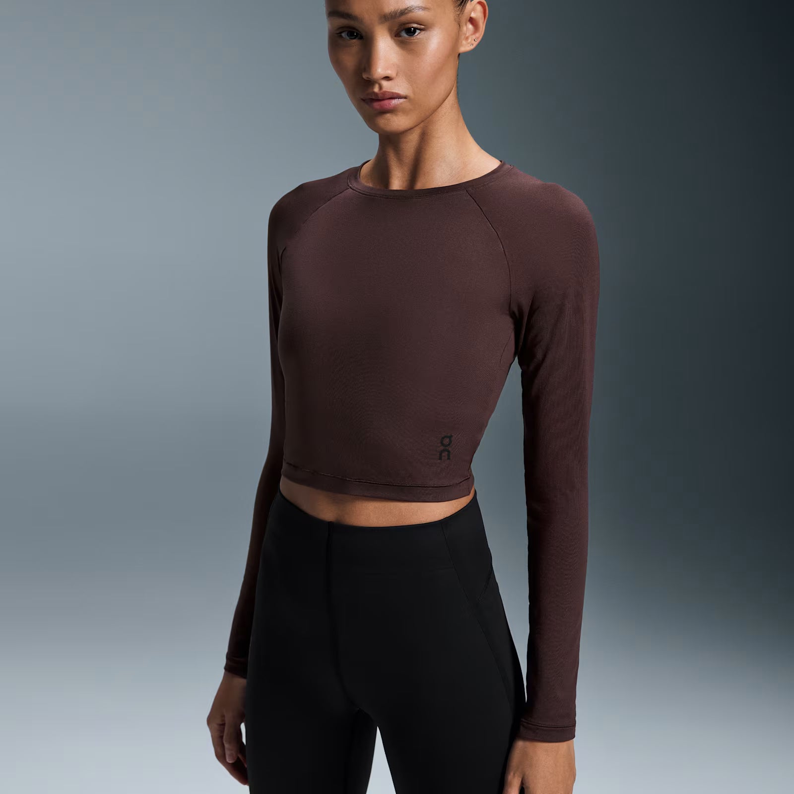 On Movement Long-T Crop Mulberry (Women'S)