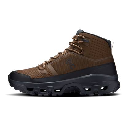On Cloudrock Mid Waterproof Earth Black