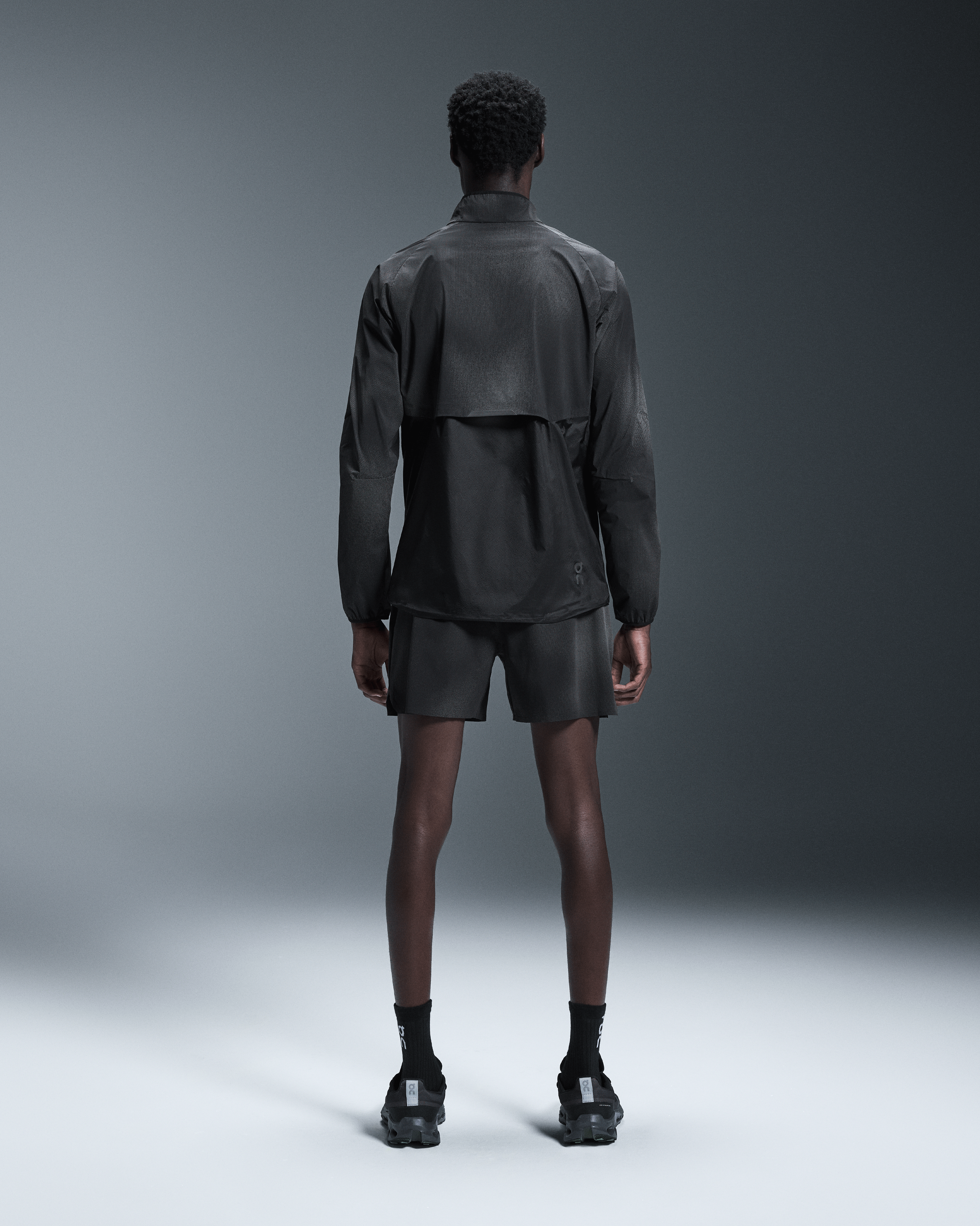 on weather jacket lumos Black
