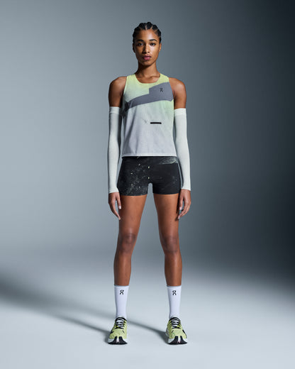 On Race Singlet Limelight | Glacier (Women's)