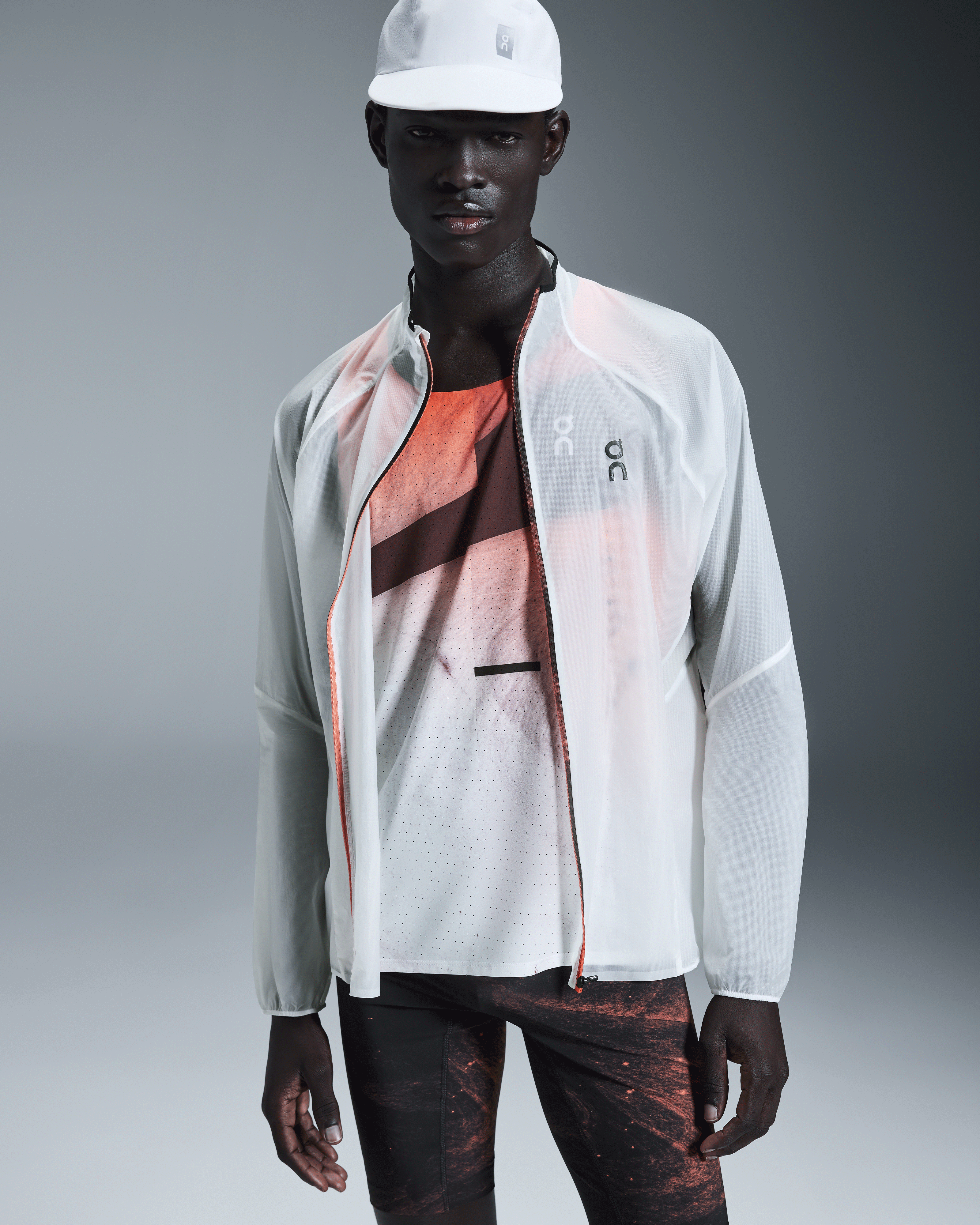 On Zero Jacket White | Flame