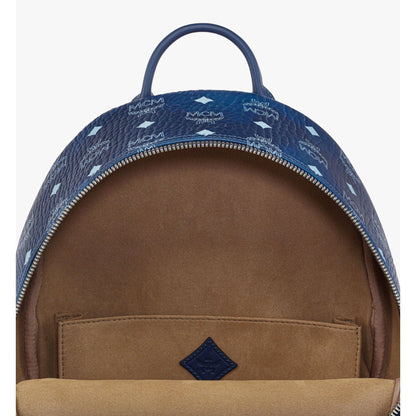 MCM Small-Medium Stark Side Studs Backpack in Visetos