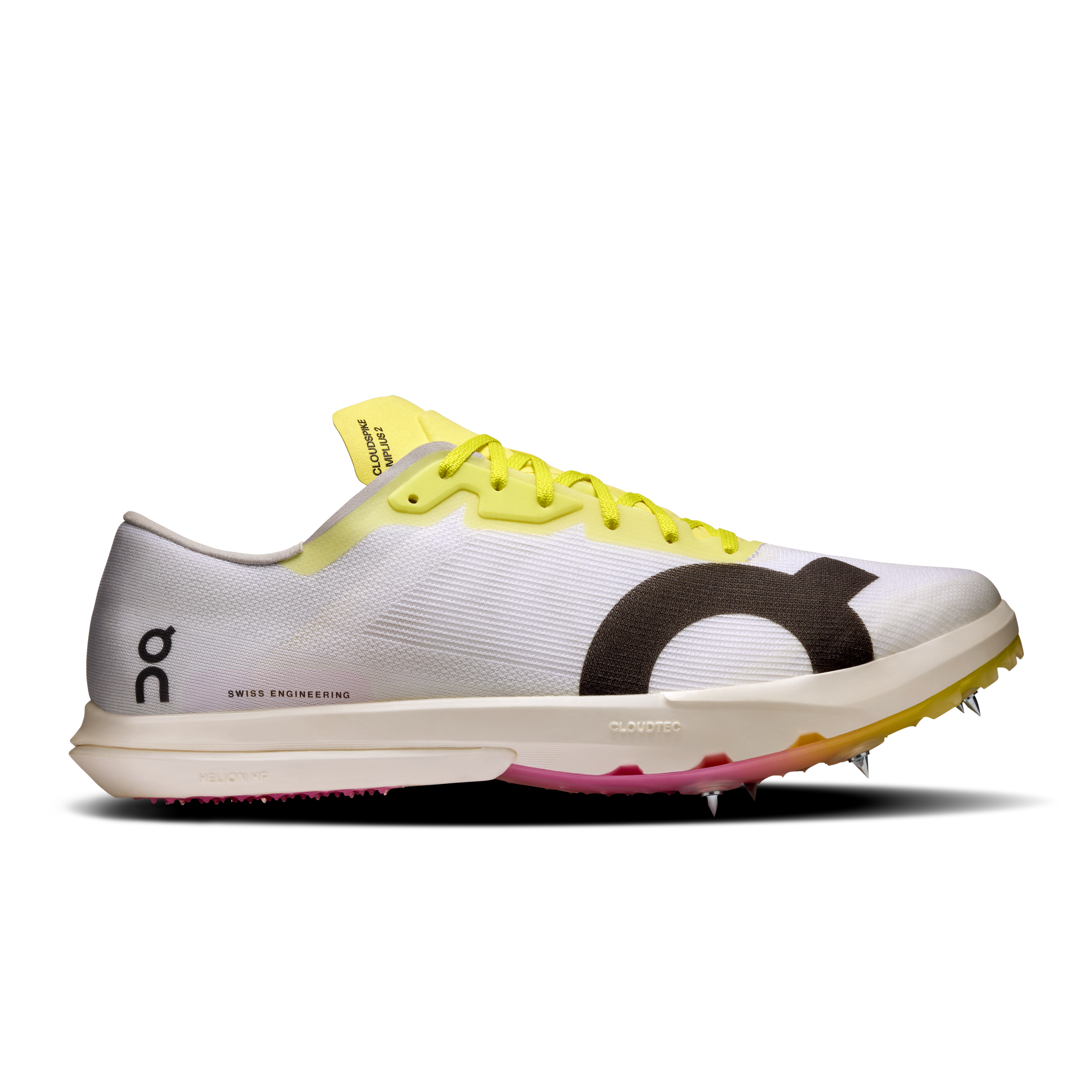 On Cloudspike Amplius 2 White Raspberry