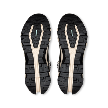 on running cloudrock trek waterproof silver cream (women's)