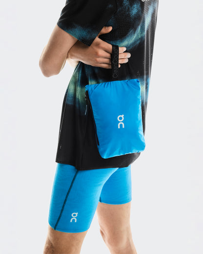 On Pace Run Jacket Malibu | Black