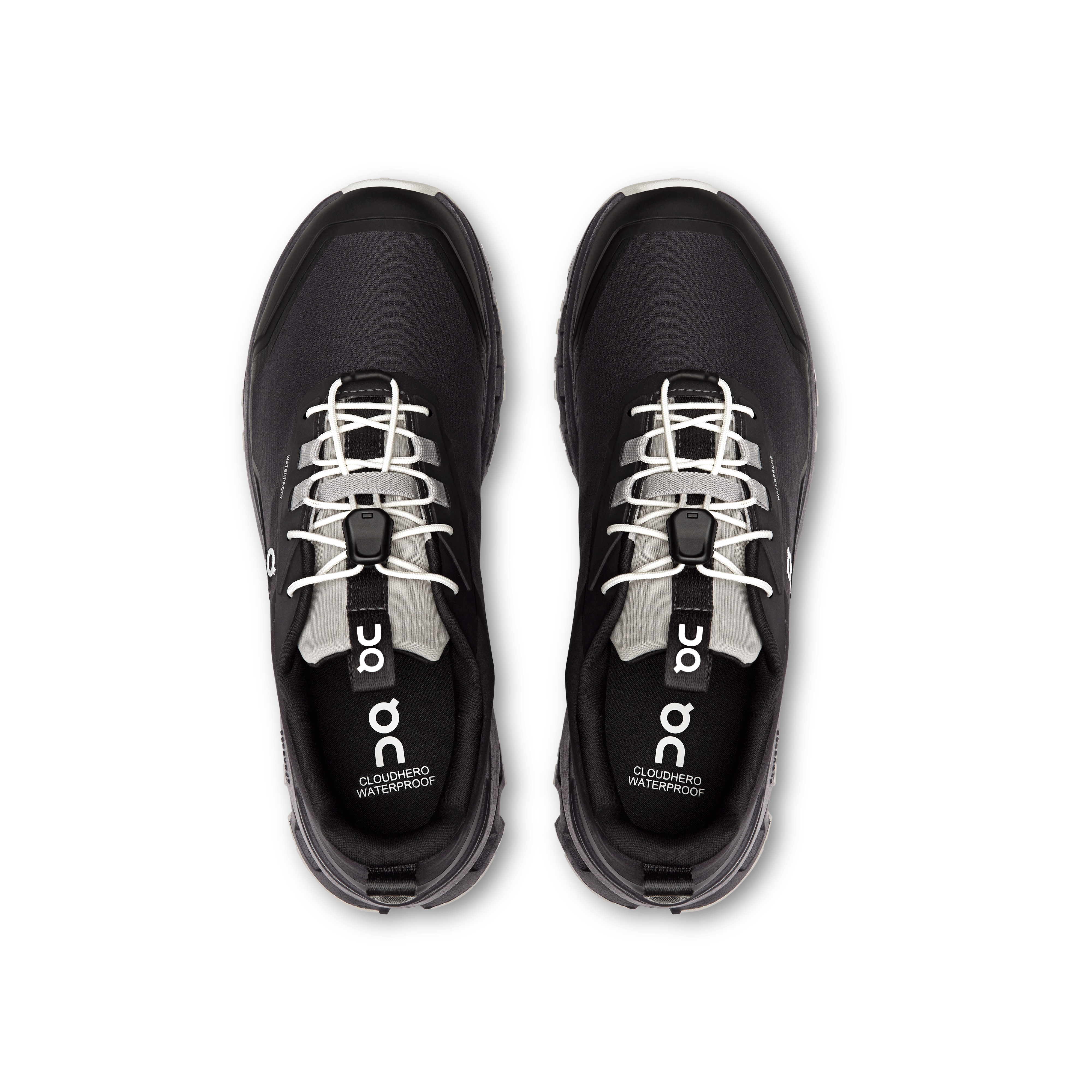 on running cloudhero waterproof magnet black
