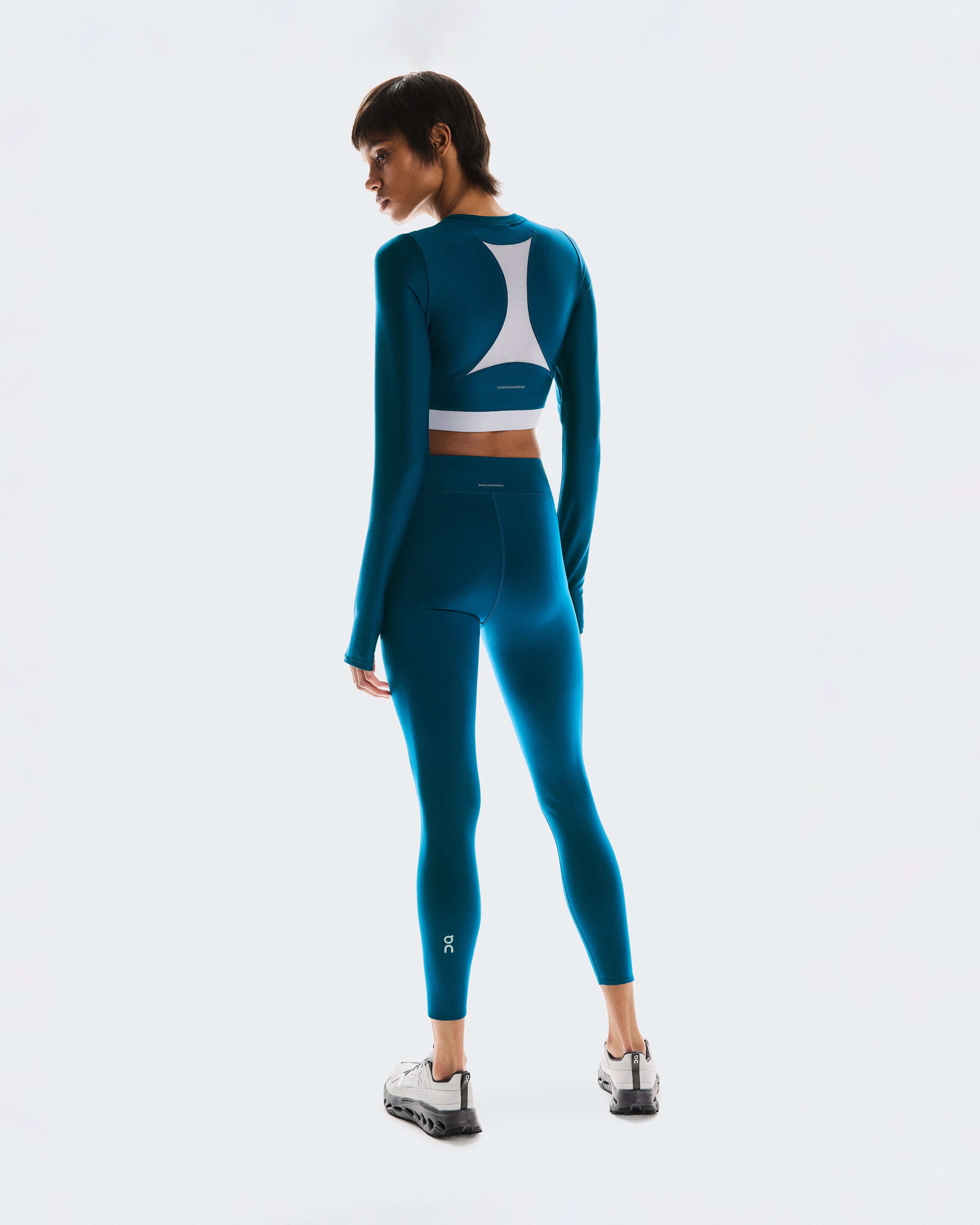 On Train Tights 7/8 Tempest (Women's)