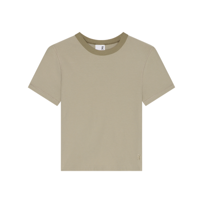 On All-Day Ribbed T-Shirt Brume (Women'S)