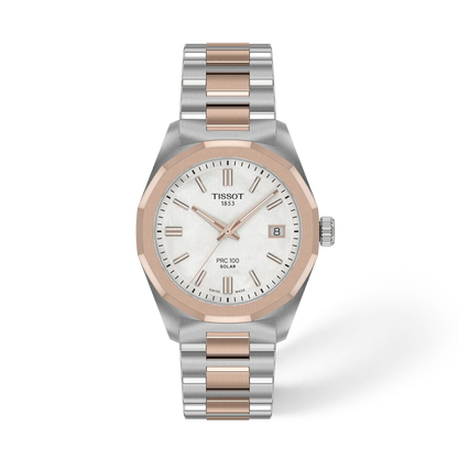 Seiko Tissot Prc 100 Solar 34Mm T1518222211100
