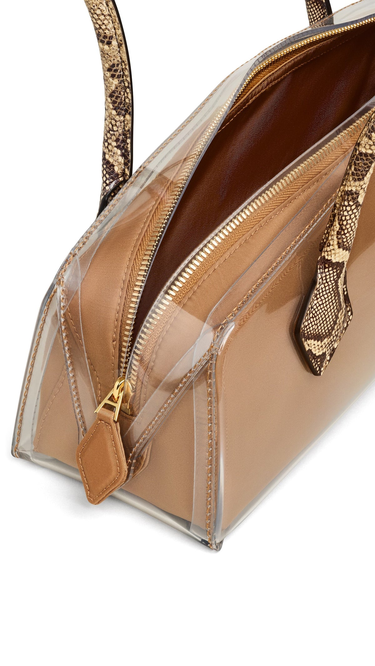 Alaïa Le Teckel Medium Bag In Polyurethane And Ayers Leather