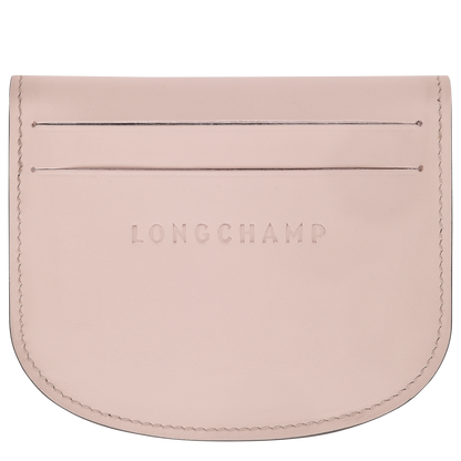 Longchamp Épure Card holder Petal Pink