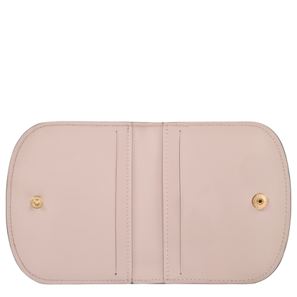 Longchamp Épure Card holder Petal Pink