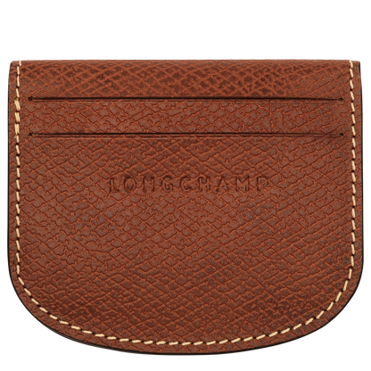 Longchamp Épure Card holder Brown