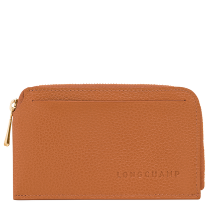 Longchamp Le Foulonné Card holder Amber