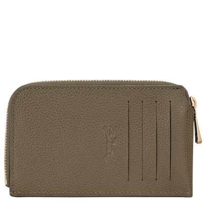 Longchamp Le Foulonné Card holder Caper
