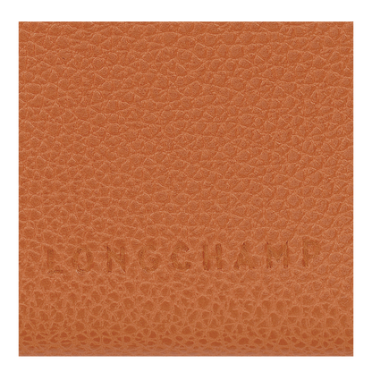 Longchamp Le Foulonné Compact wallet Amber