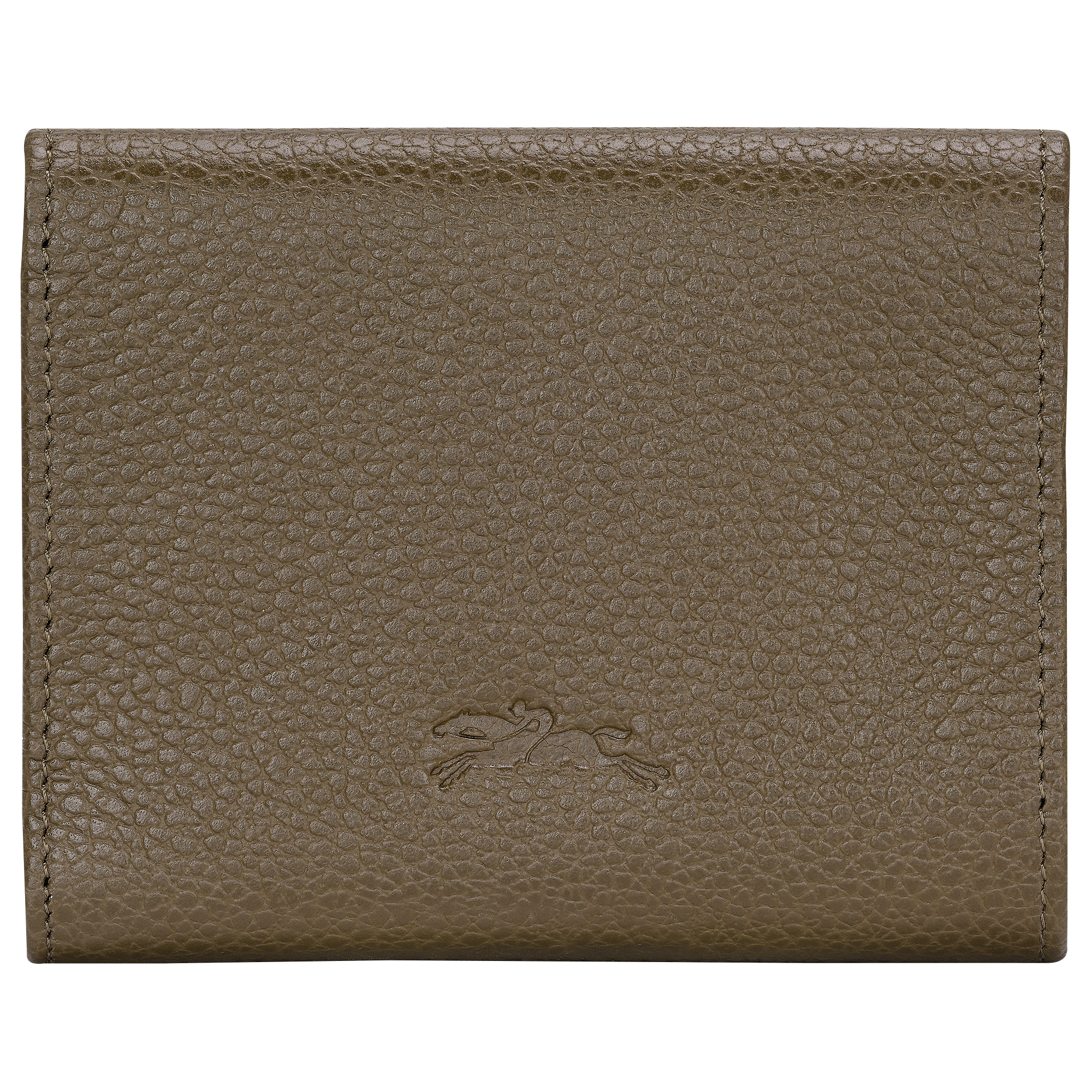 Longchamp Le Foulonné Compact wallet Caper